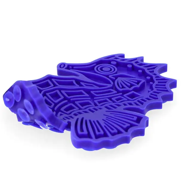 Lick Mat Seahorse Blauw 3.webp