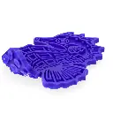 Lick Mat Seahorse Blauw 3.webp