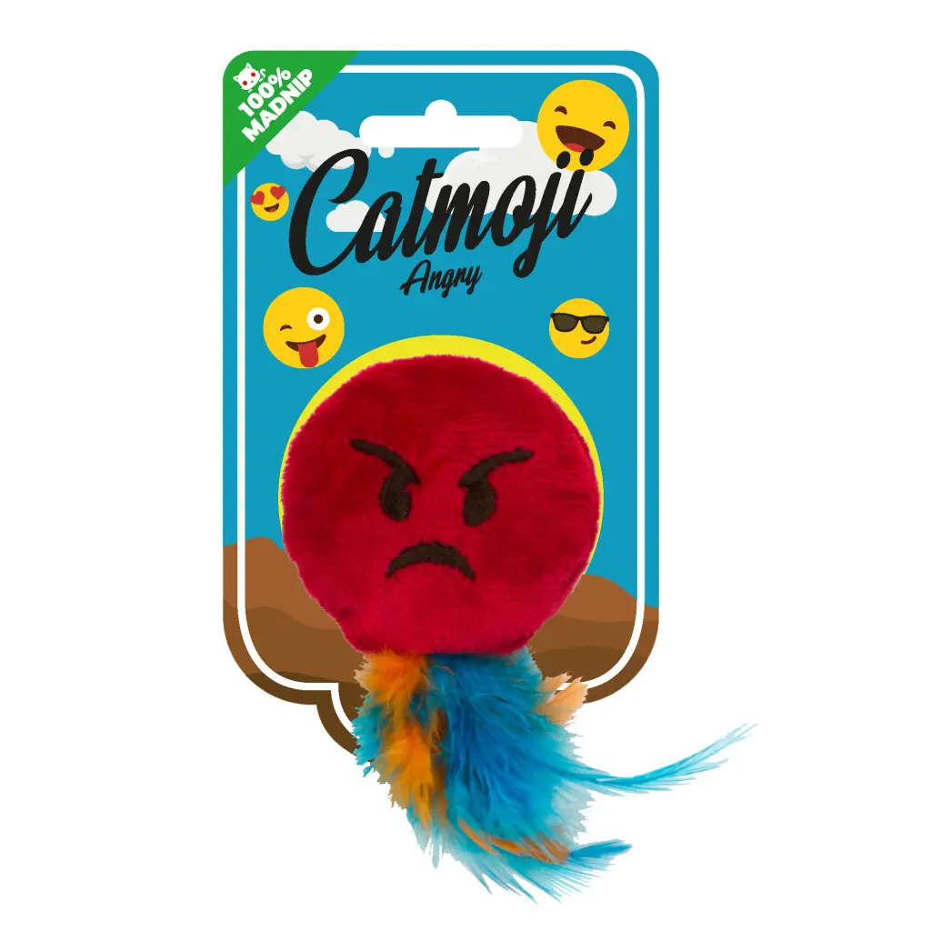 Emoji Cat Angry (met MadNip)