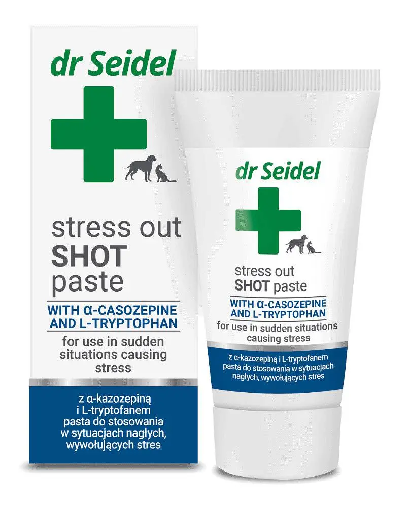 STRESS OUT SHOT PASTE for use in emergency situations that cause stress 30g