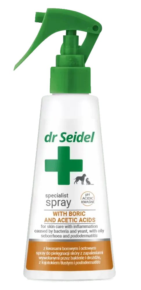 Huidverzorgings Spray met boor- en azijnzuur 100ml