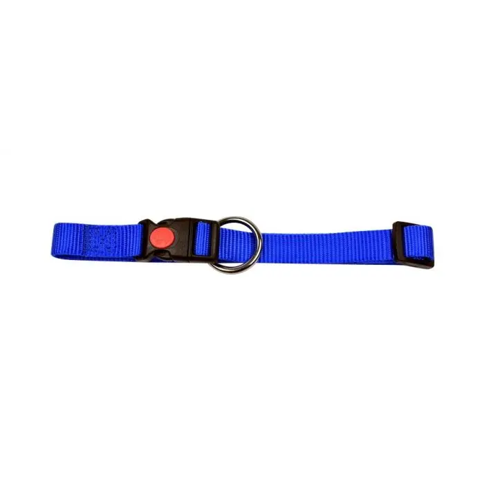 Hondenhalsband - Met Wienerlock Kliksluiting - Blauw - 40 mm x 45-70 cm
