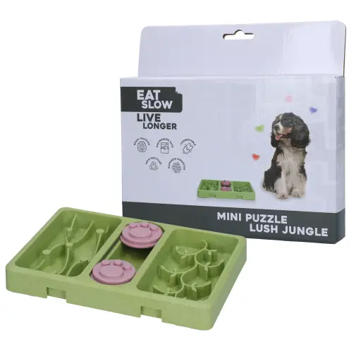 [EATS071D] Eat Slow Live Longer Mini Puzzle Lush Jungle