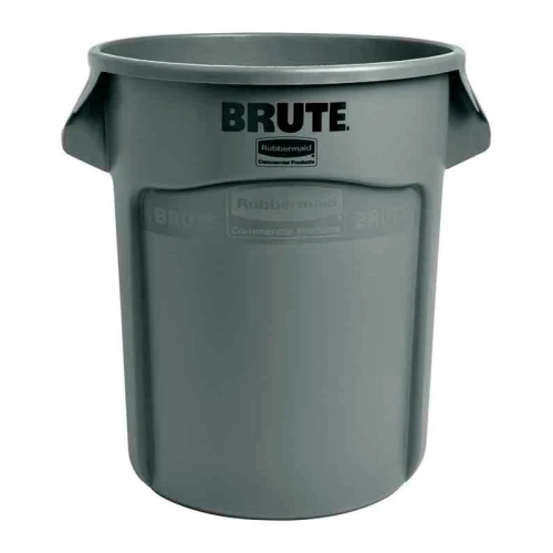 [BQ100443] Ronde Rubbermaid Brute container 75,7 liter grijs