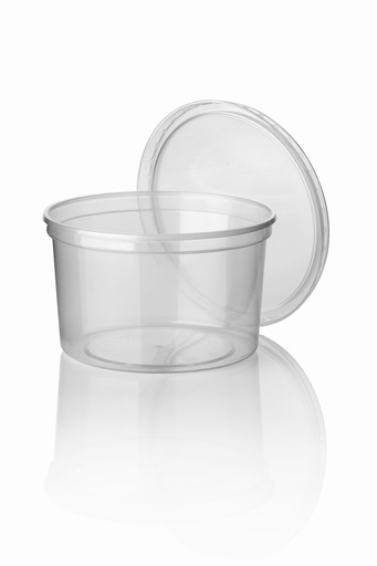 [BQ100451] ReUsable Cups Rond 115 PP Transparant (Spuitgiet) 115/70 PP Trp, 500 stuks