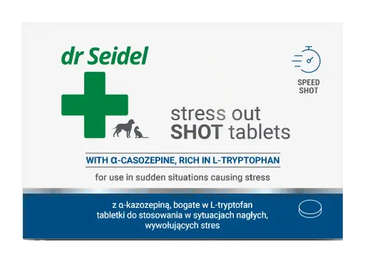 [BQ100469] STRESS OUT SHOT TABLETS for use in emergency situations that cause stress 10tab
