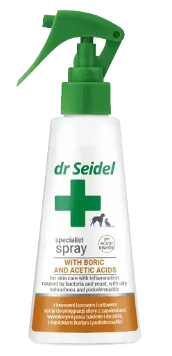 Huidverzorgings Spray met boor- en azijnzuur 100ml