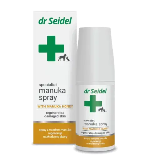 Manuka Spray regenerates damaged skin