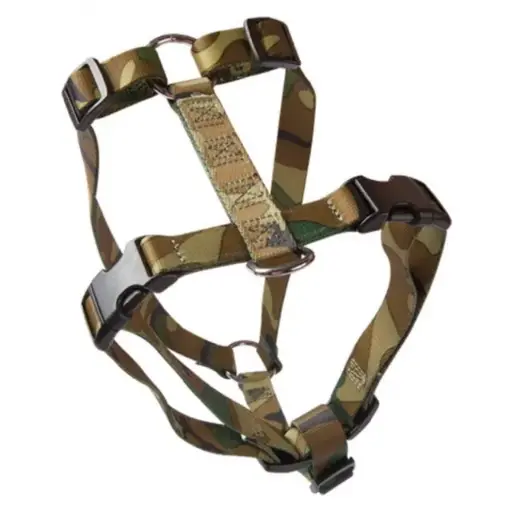 [BQ100492] Topmast Borsttuig - Camouflage - Verstelbaar - 65-100 cm