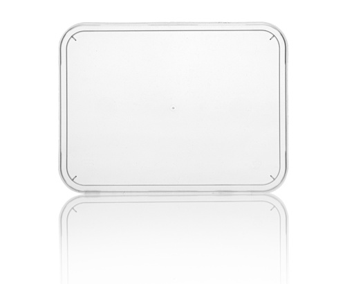 [BQ100512] Deksels voor Magnetronbakken PP Spuitgiet Transparant, 182 serie, 500 stuks