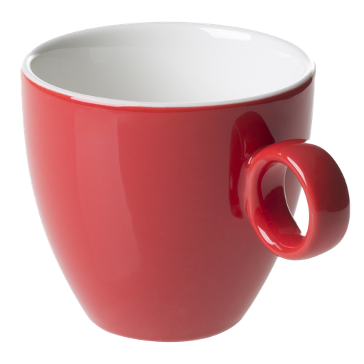 [BQ100914] Koffiekop Bart Colour Cafe 928 17 cl rood (6 stuks)