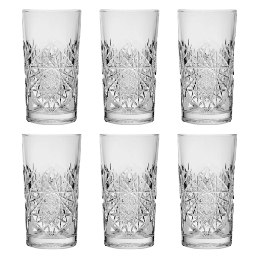 [BQ100146] Onis Hobstar Longdrinkglas 36.5 cl - 6 stuks